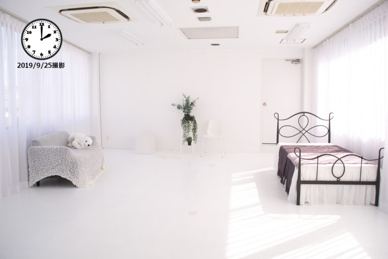 PM2:00~PM3:00の自然光(2019年9月25日時点)の写真