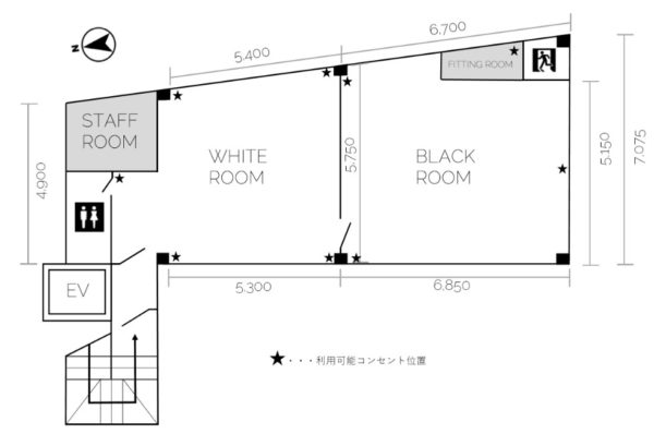 フロアマップ(イラスト)