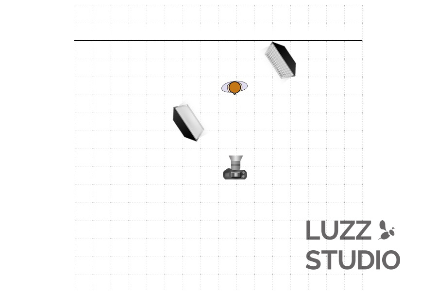 初心者向け 2灯ライティングについて 撮影写真とイラストでわかりやすく解説 Luzz Studio