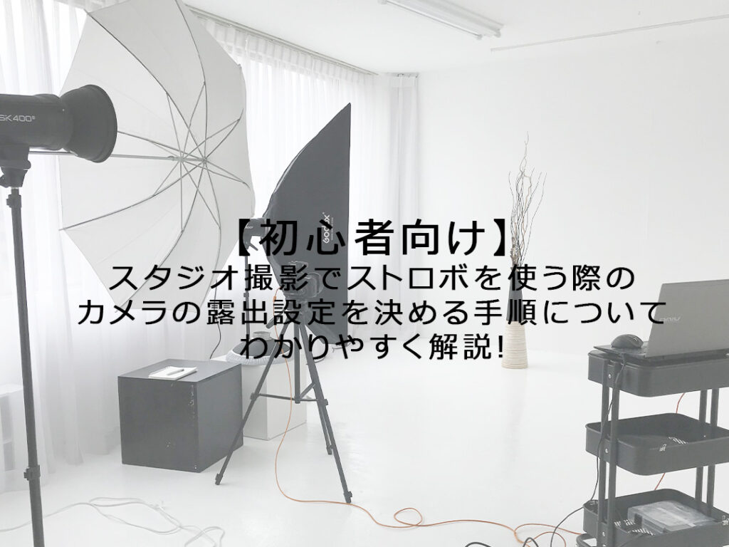 個人撮影　露出投稿 スタジオ撮影初心者向け】ストロボ撮影時のカメラの露出設定を決める手順について解説 | 大阪の撮影会社｜広告写真・動画｜株式会社ラズスタジオ
