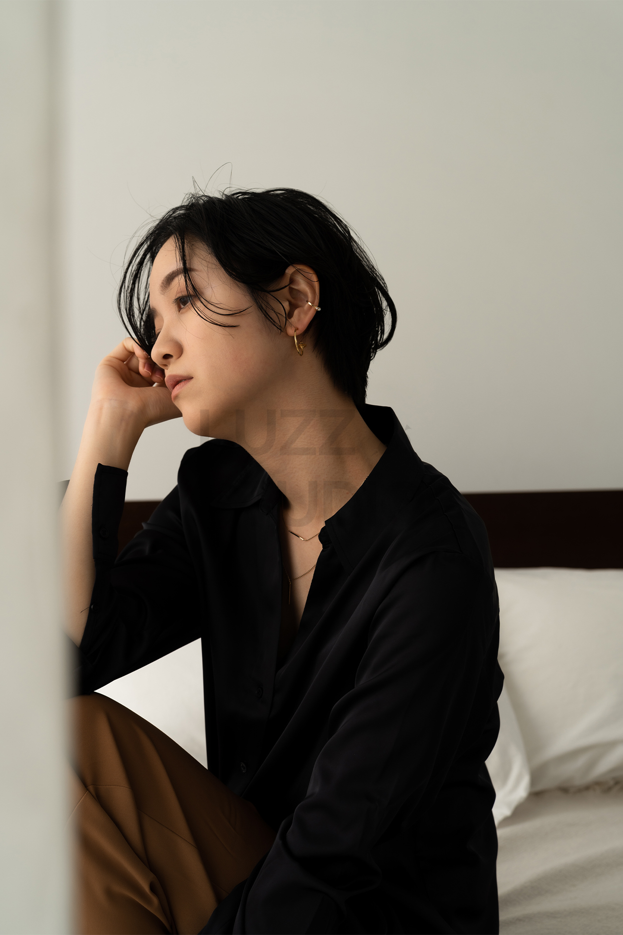 株式会社ラズスタジオの寝具撮影にモデルを起用した実績写真